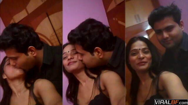 Leaked Viral Desi Bhabhi And Devar Kissing Video