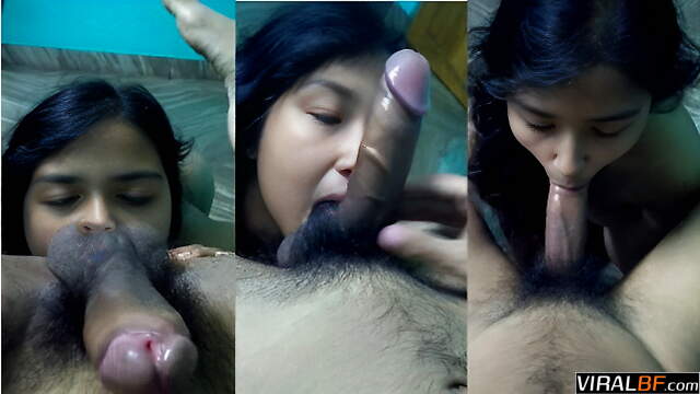 Naughty Aagmaal GF Gives Loud Moaning Blowjob And Licks BF’s Ass Deep