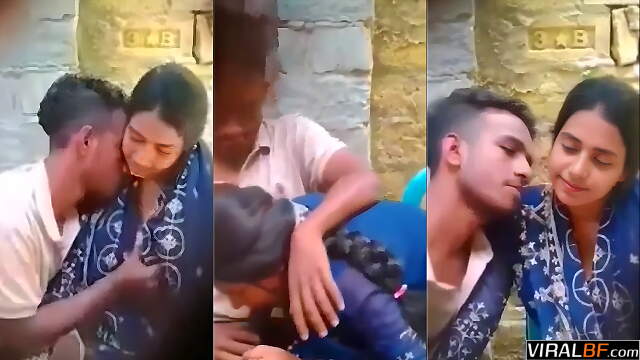 Naughty Desi College Girl Caught Pounding Outdoor Hardcore Romance