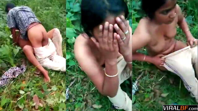 Real Desi Village MMS: Risky Outdoor Couple Sex Scenes