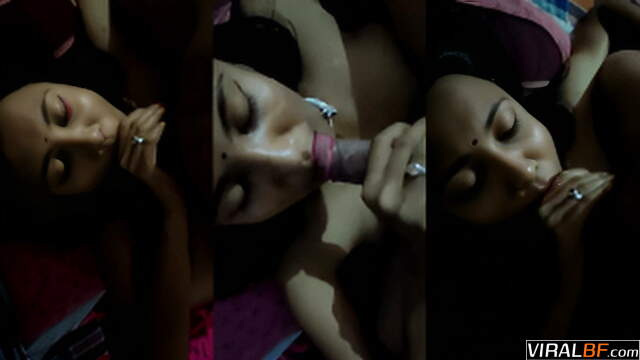 Viral Bangladeshi Bhabhi Gives Rough Deepthroat Blowjob